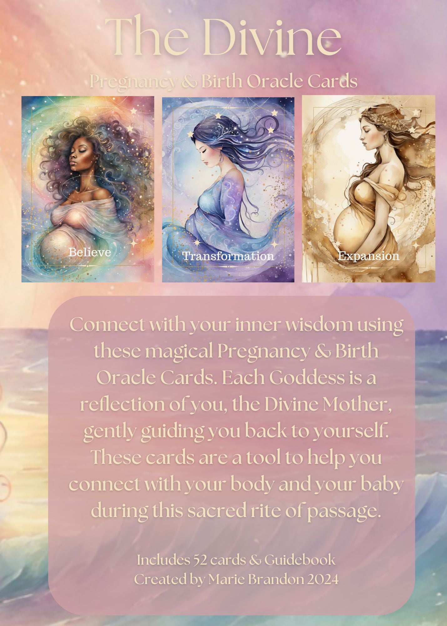 The Divine: Pregnancy & Birth Oracle Card Deck